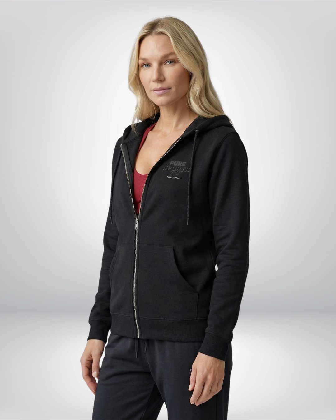 Pure Sports Club Zip-Hoodie